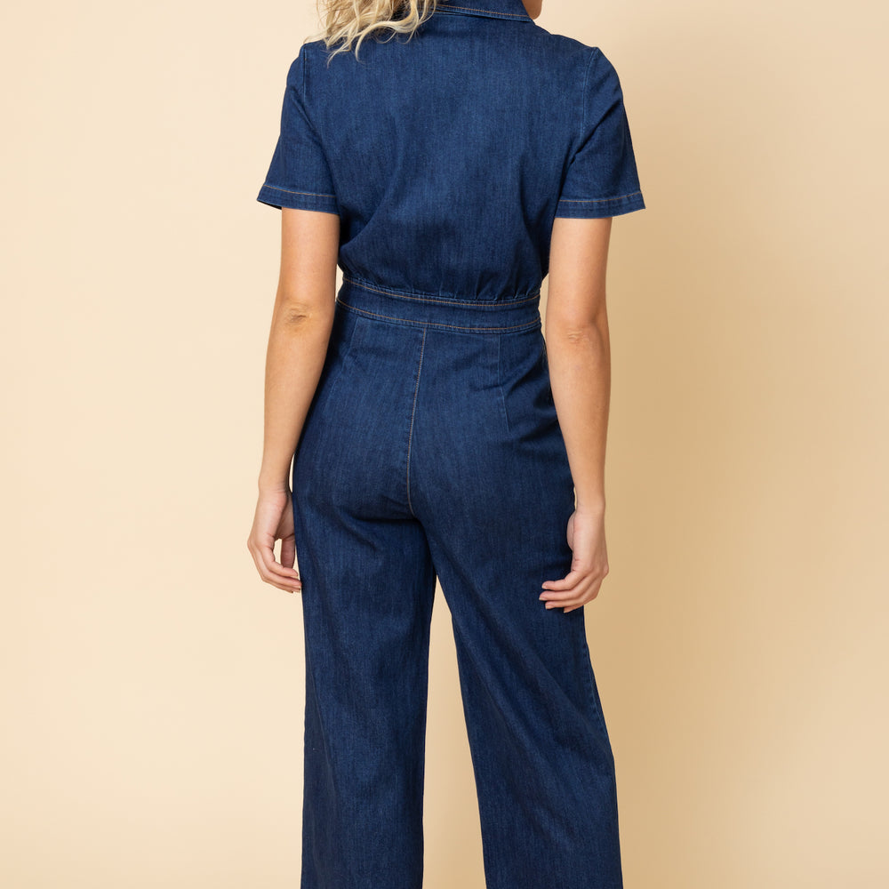 
                      
                        Denim Freestyler Jumpsuit - Washed Denim
                      
                    