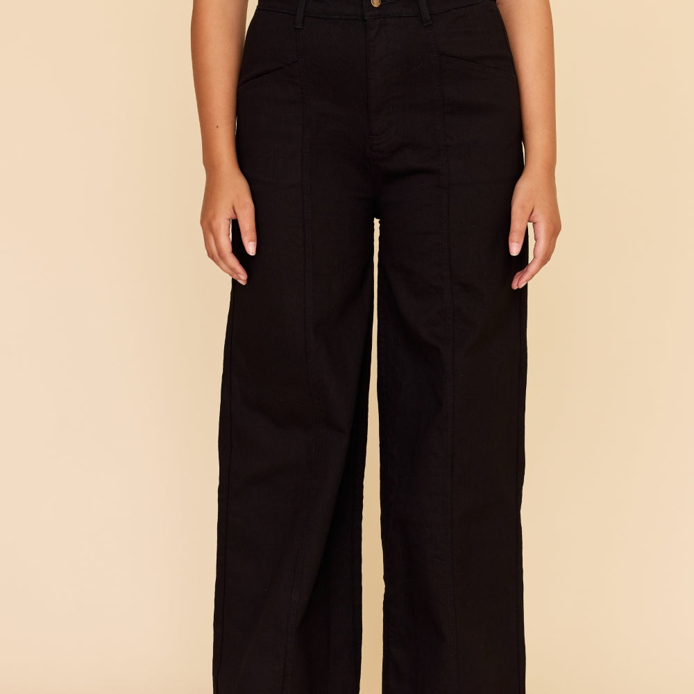 
                      
                        BLACK Denim High Waisted Jeans
                      
                    