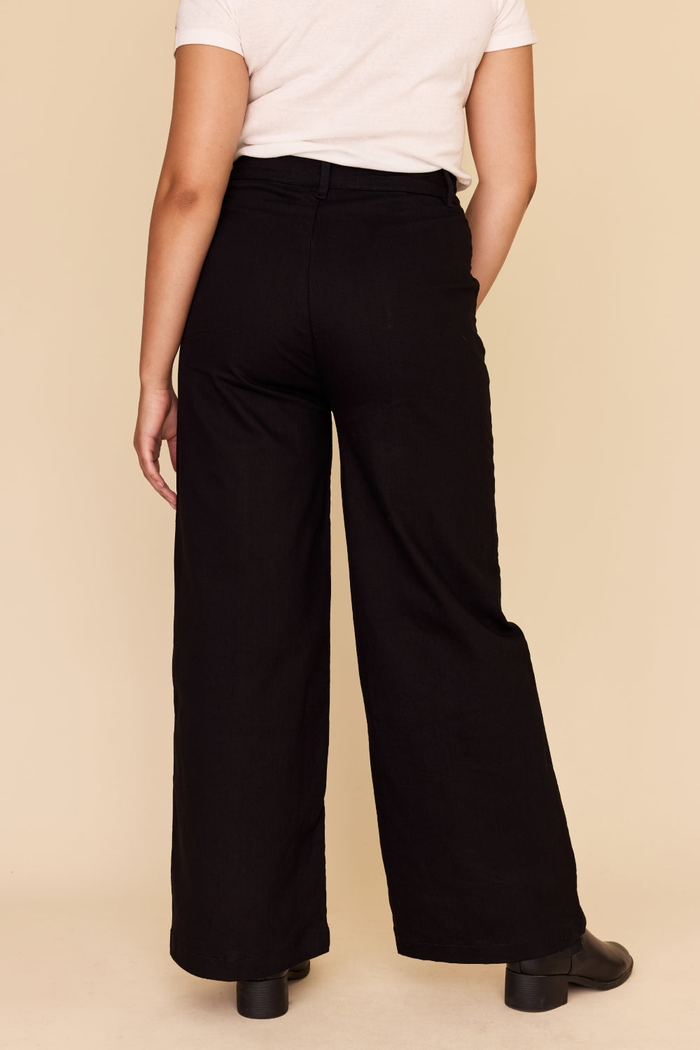 BLACK Denim High Waisted Jeans