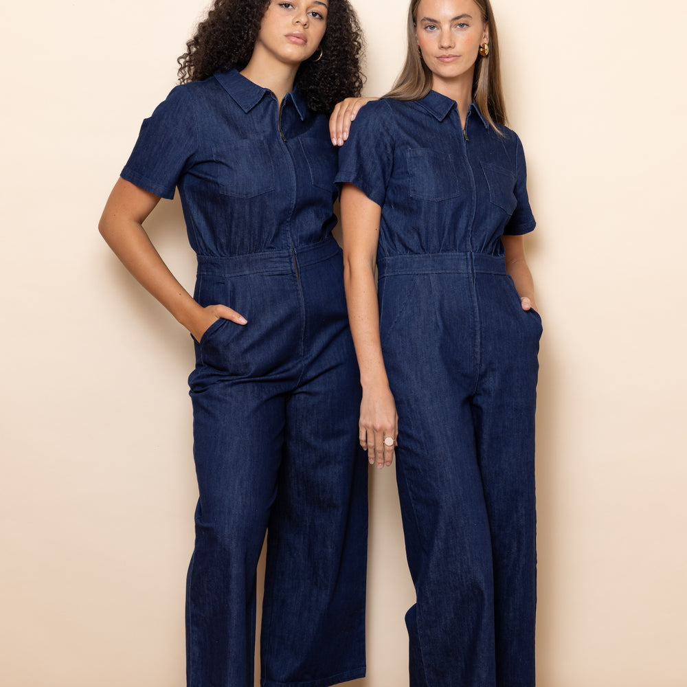 
                      
                        Denim Freestyler Jumpsuit - INDIGO
                      
                    