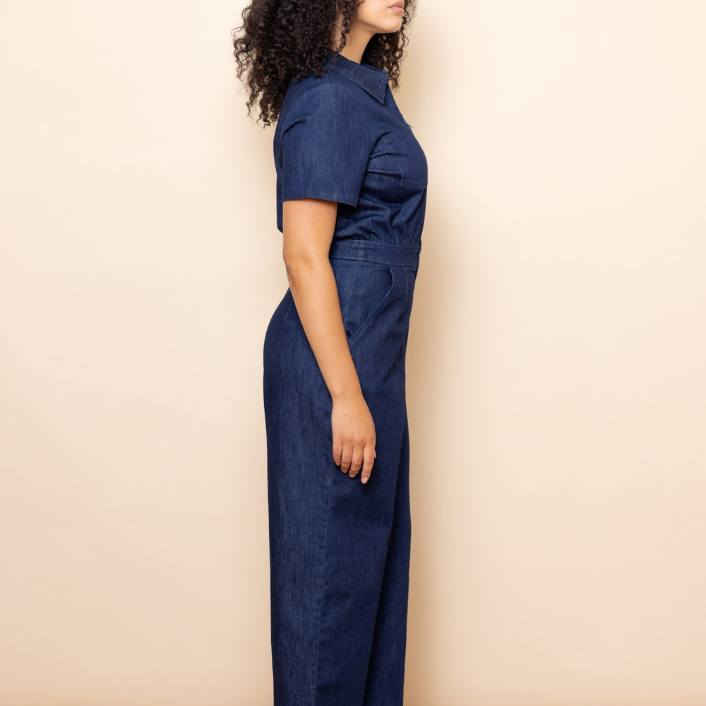 
                      
                        Denim Freestyler Jumpsuit - INDIGO
                      
                    