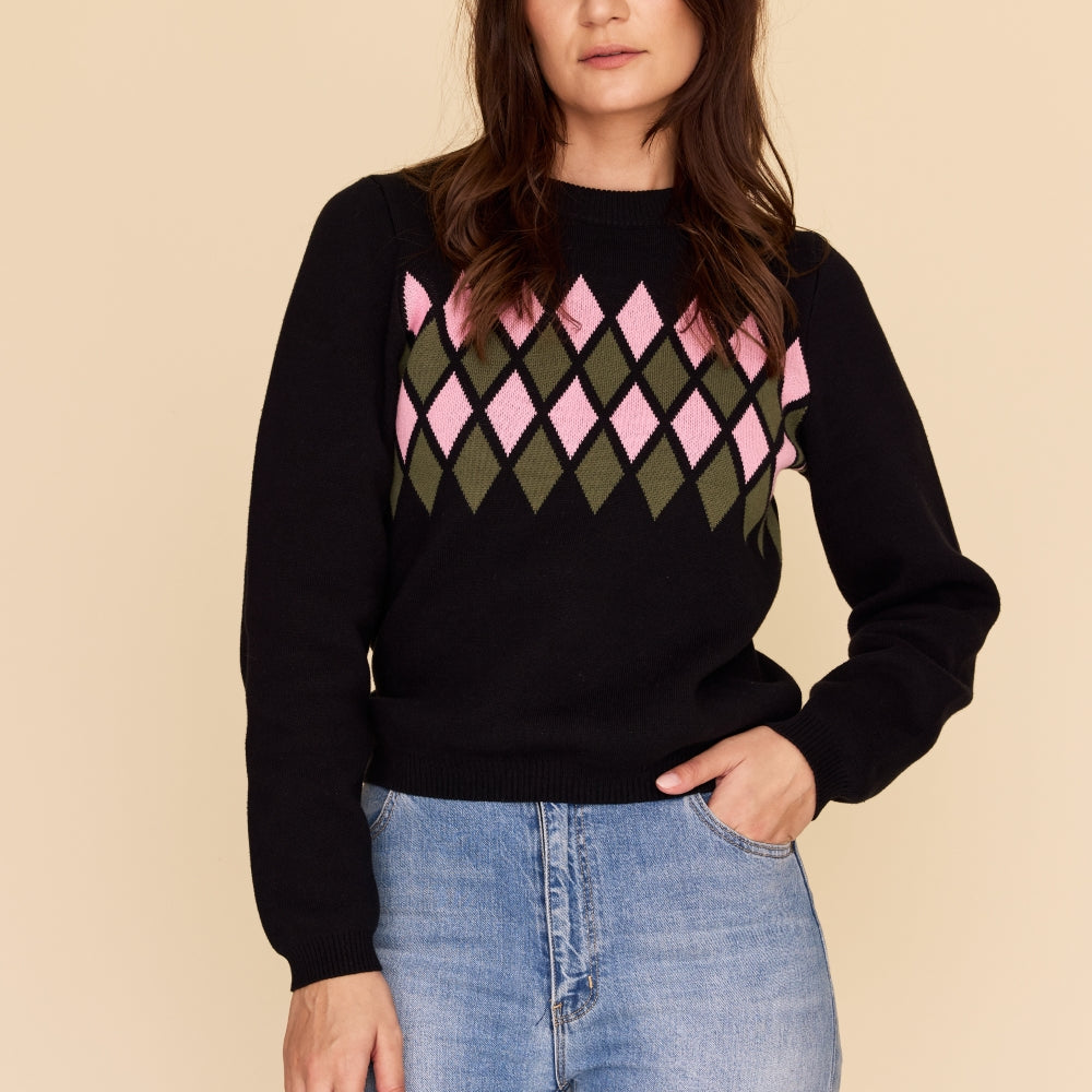 DIAMOND Knit Jumper