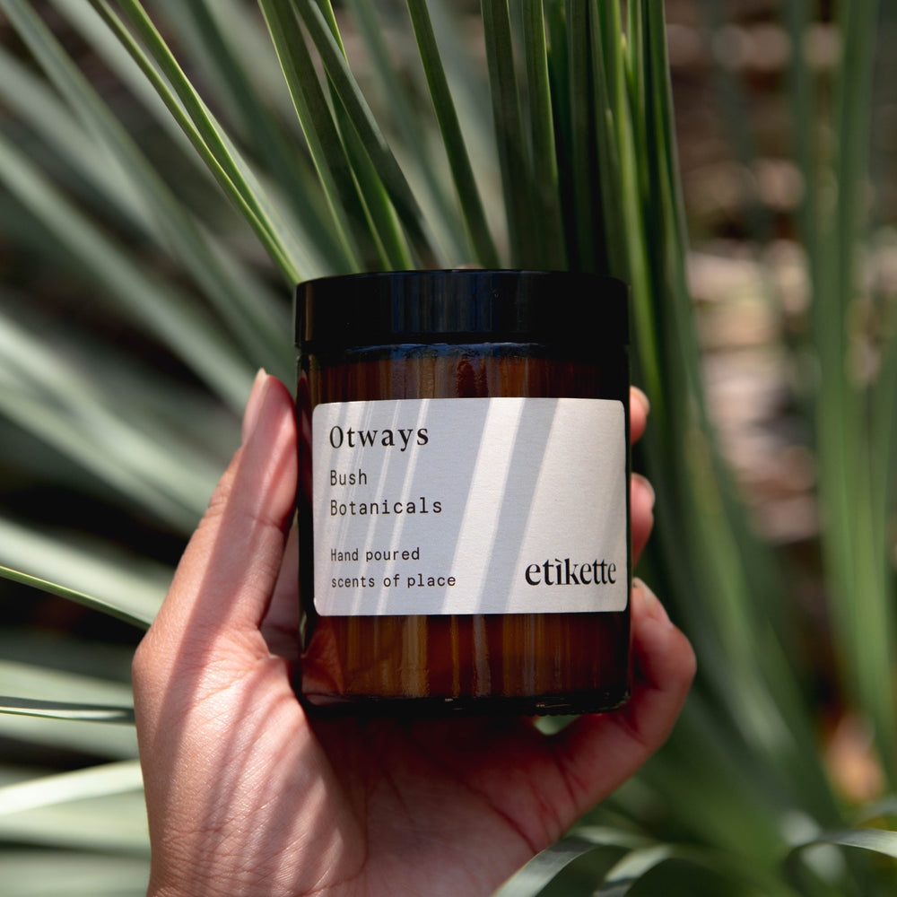 Otways // Bush Botanicals Etikette Candle