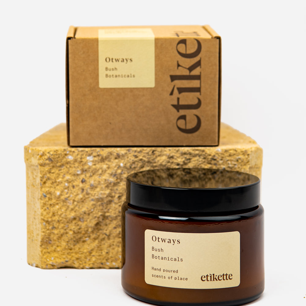 
                      
                        Otways // Bush Botanicals Etikette Candle
                      
                    