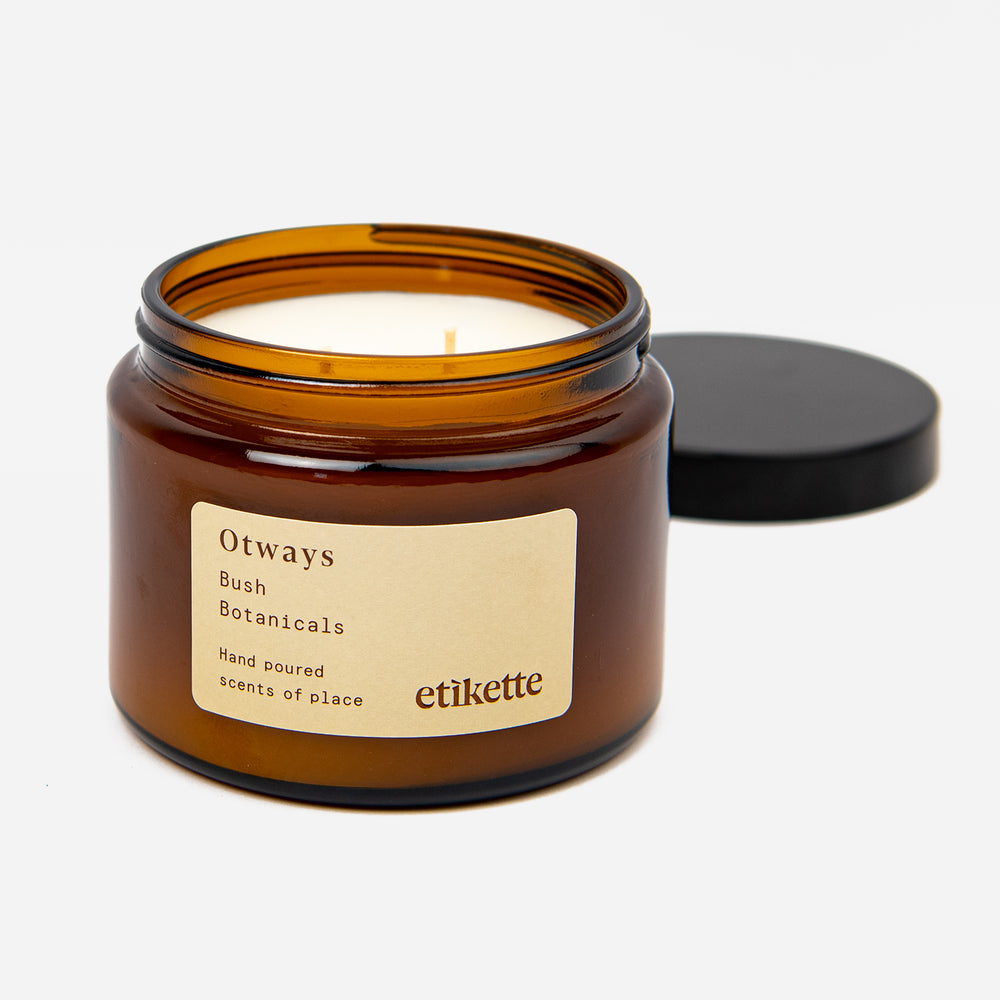 
                      
                        Otways // Bush Botanicals Etikette Candle
                      
                    