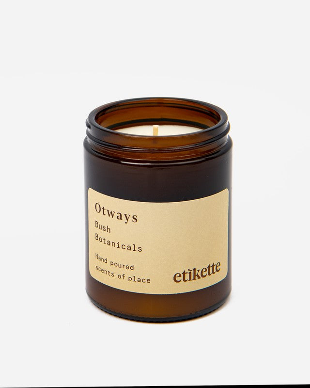 Otways // Bush Botanicals Etikette Candle