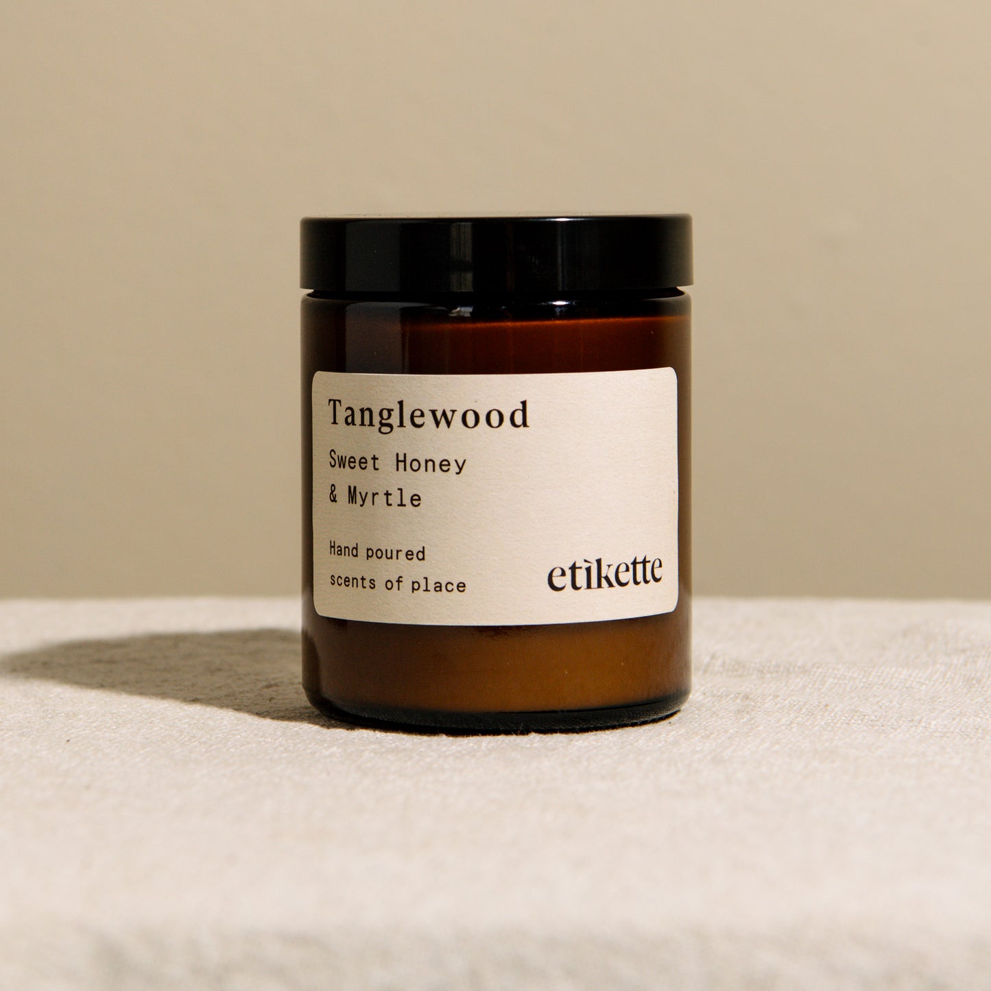 Tanglewood // Sweet Honey + Myrtle Etikette Candle