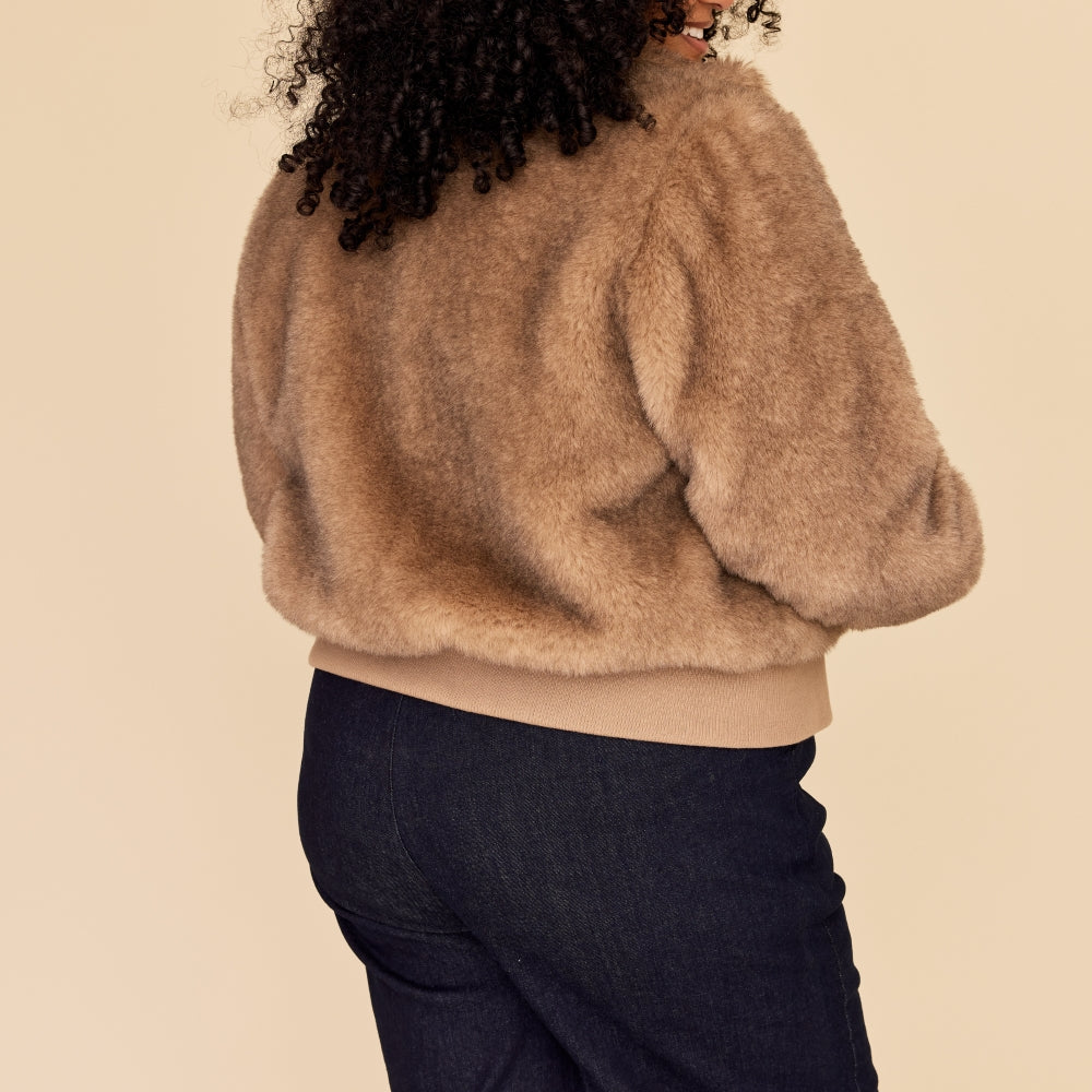 
                      
                        FAUX FUR Bomber Jacket
                      
                    