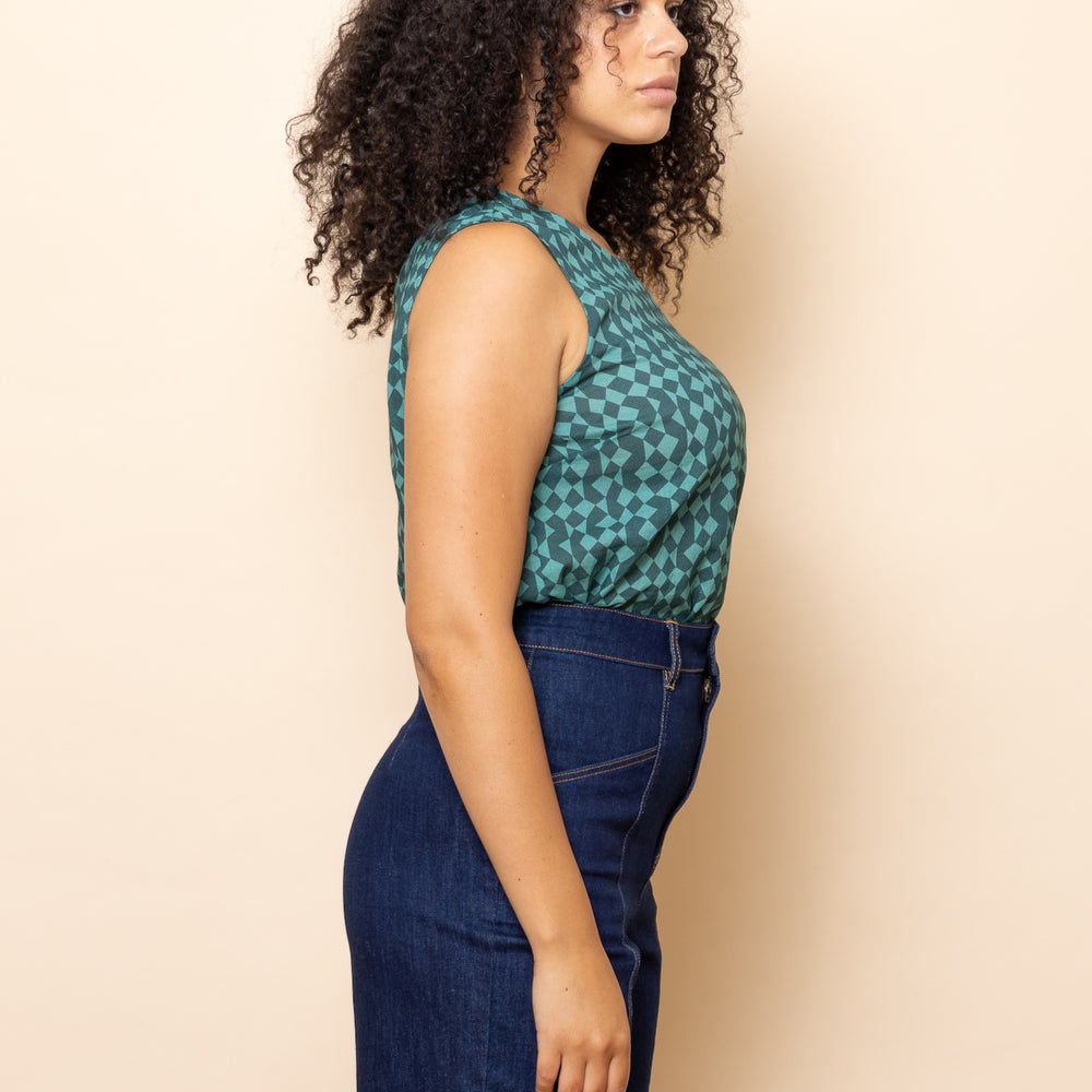 
                      
                        GREEN Mini Geo Top
                      
                    