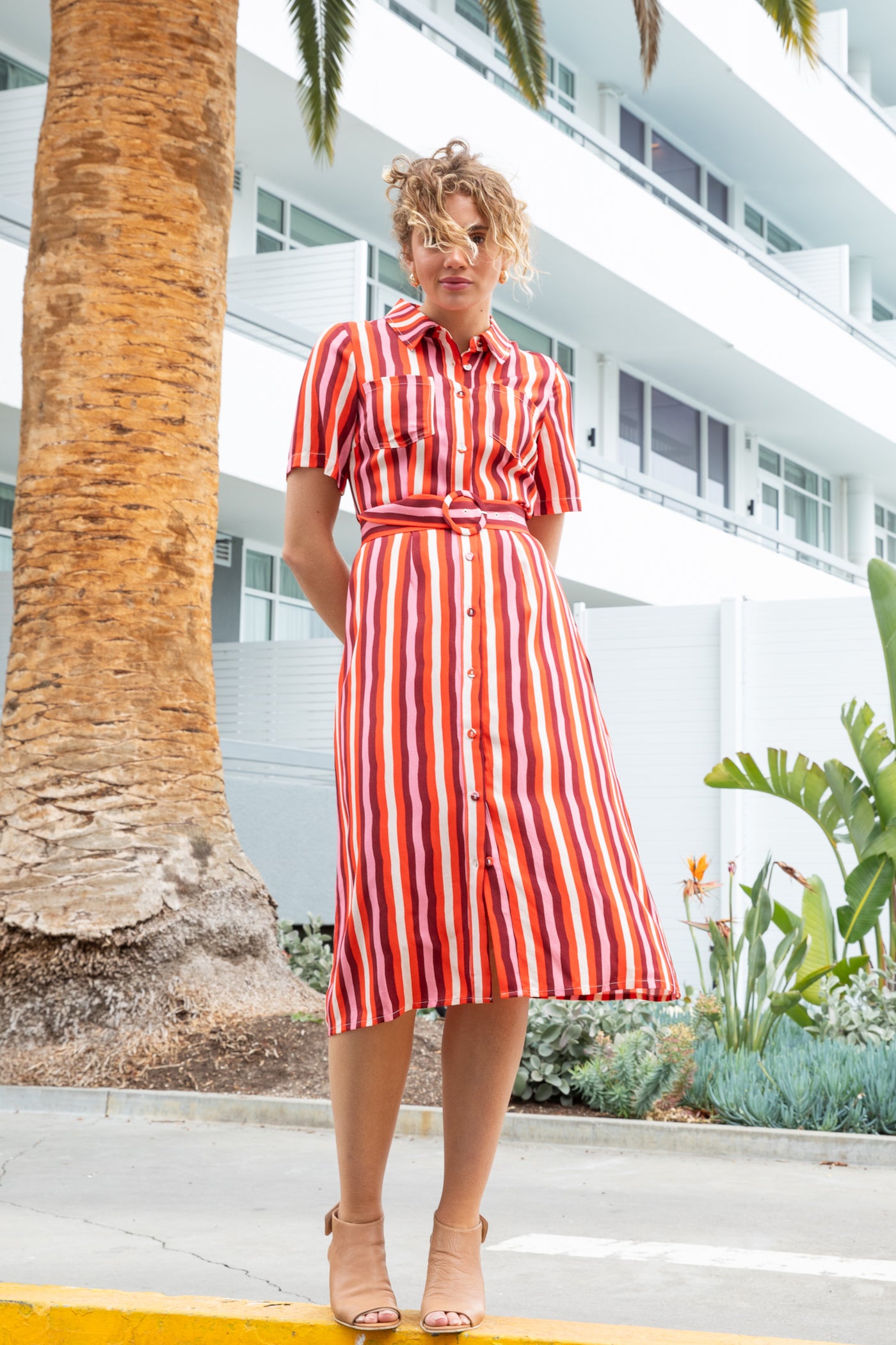 HOLIDAY Shapeshifter Shirt Dress