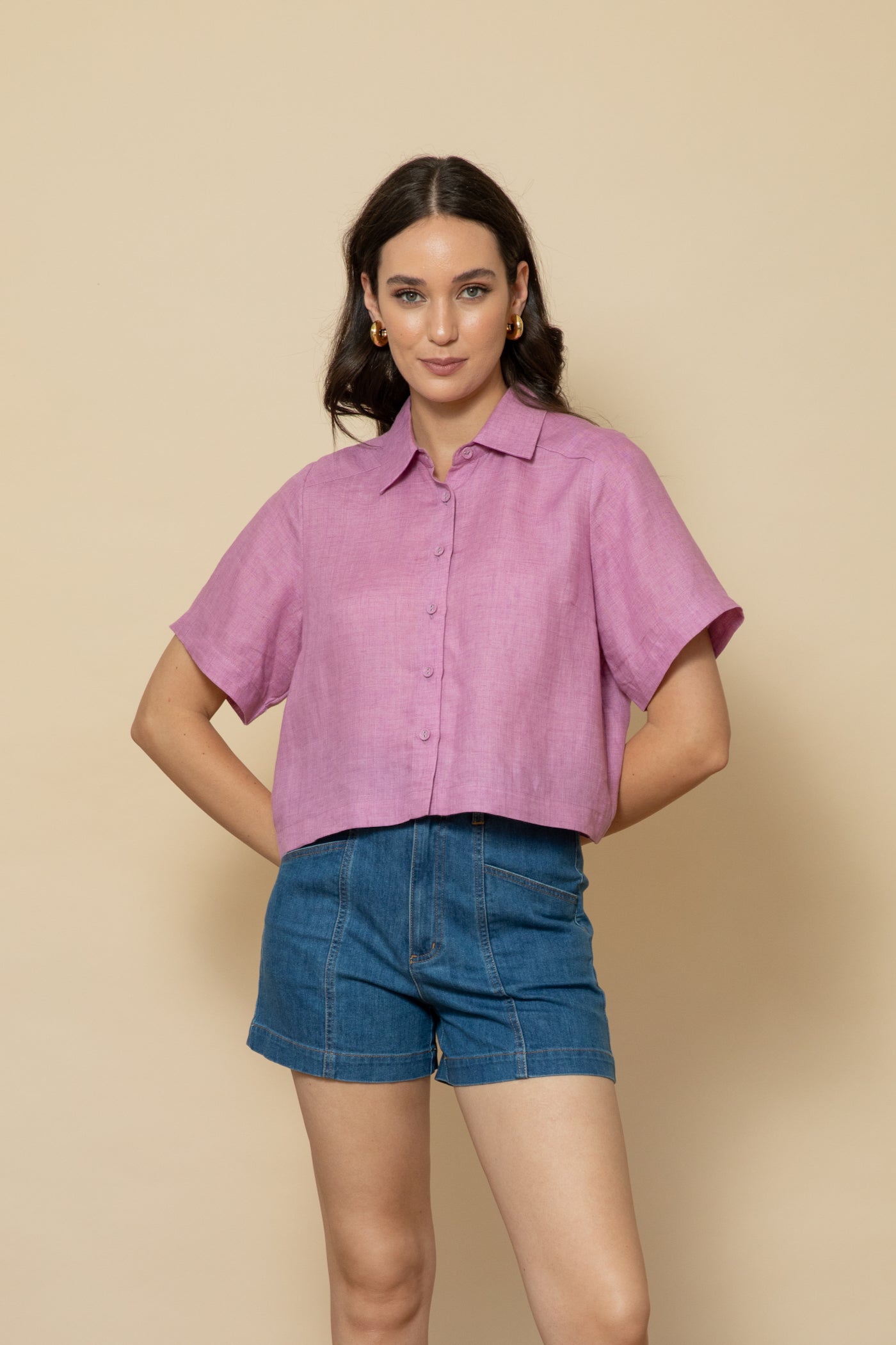 ORCHID Linen Shirt