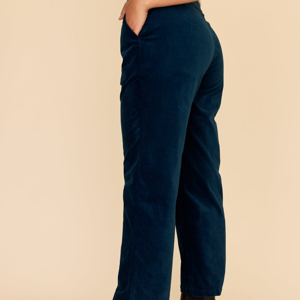 
                      
                        PETROL Velvet Pants
                      
                    