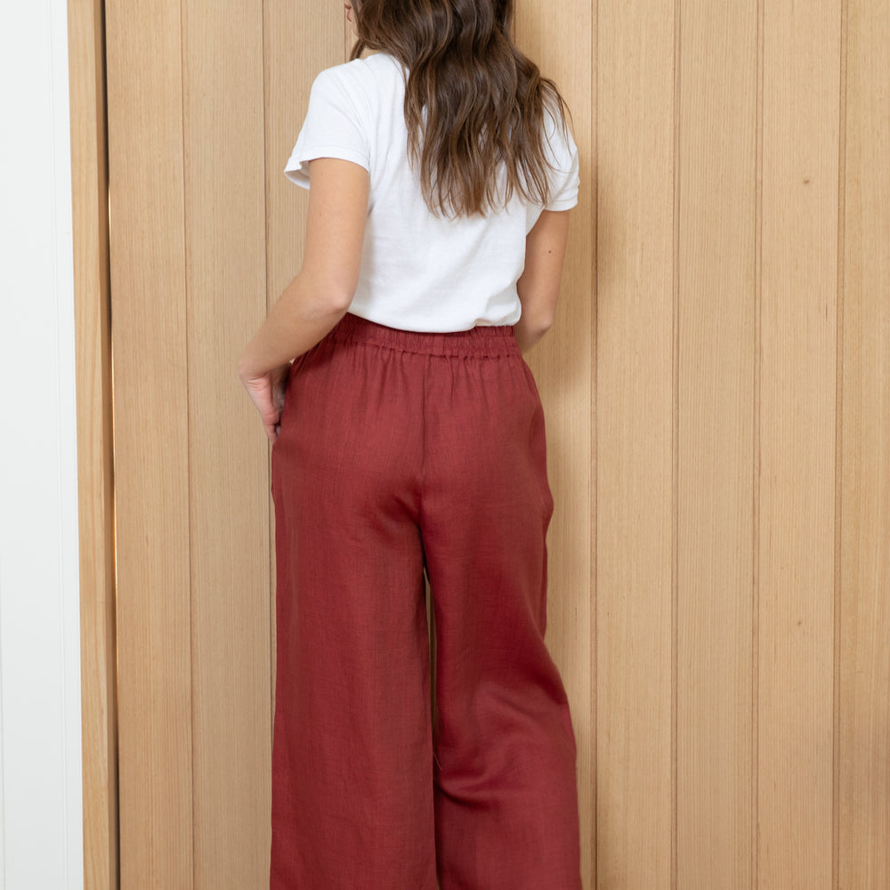 
                      
                        RUST Linen Pants
                      
                    