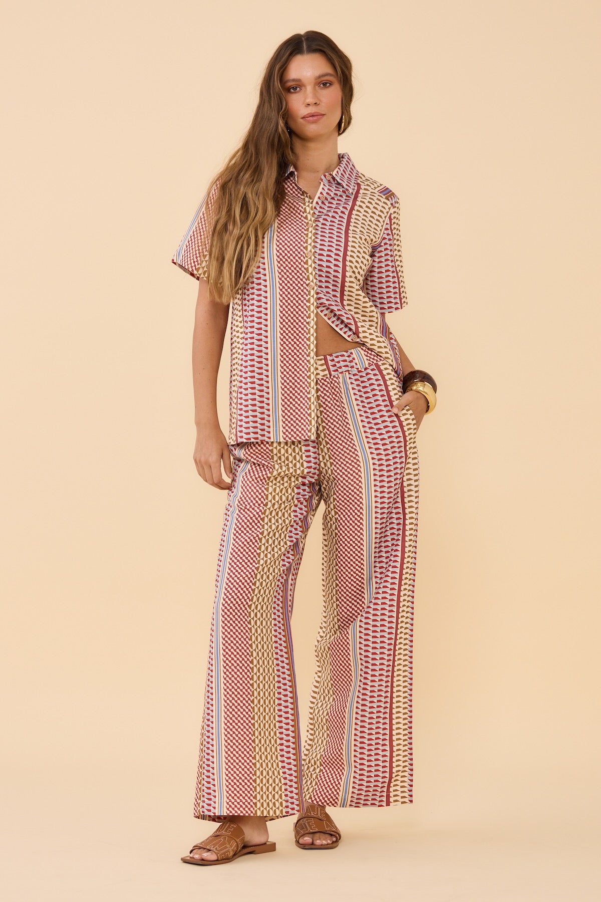 Woman wearing Frock Me Out Resort Mod Pants 