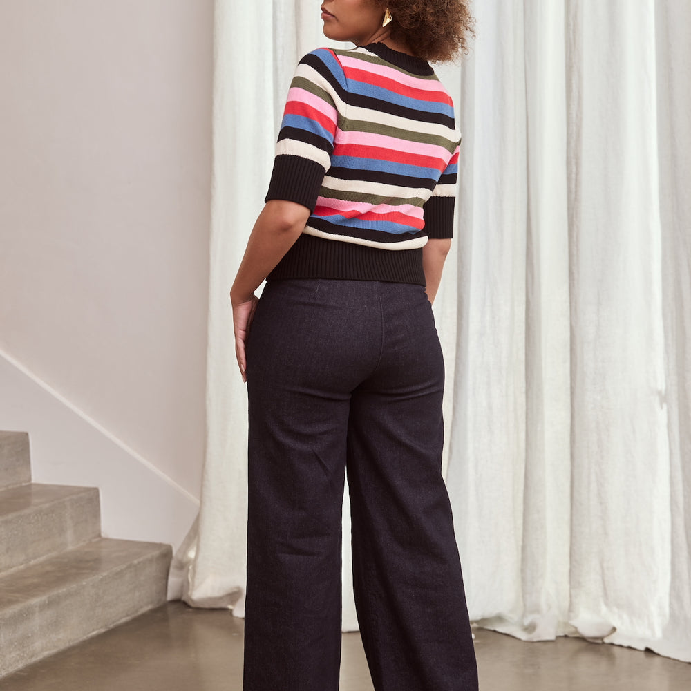 
                      
                        STRIPE Knit Jumper
                      
                    