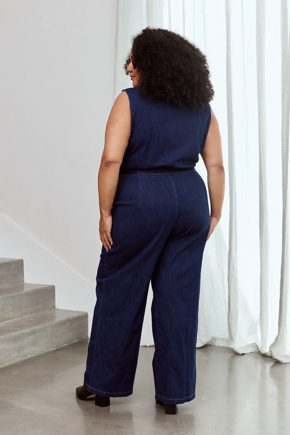 SLEEVELESS Denim Freestyler Jumpsuit