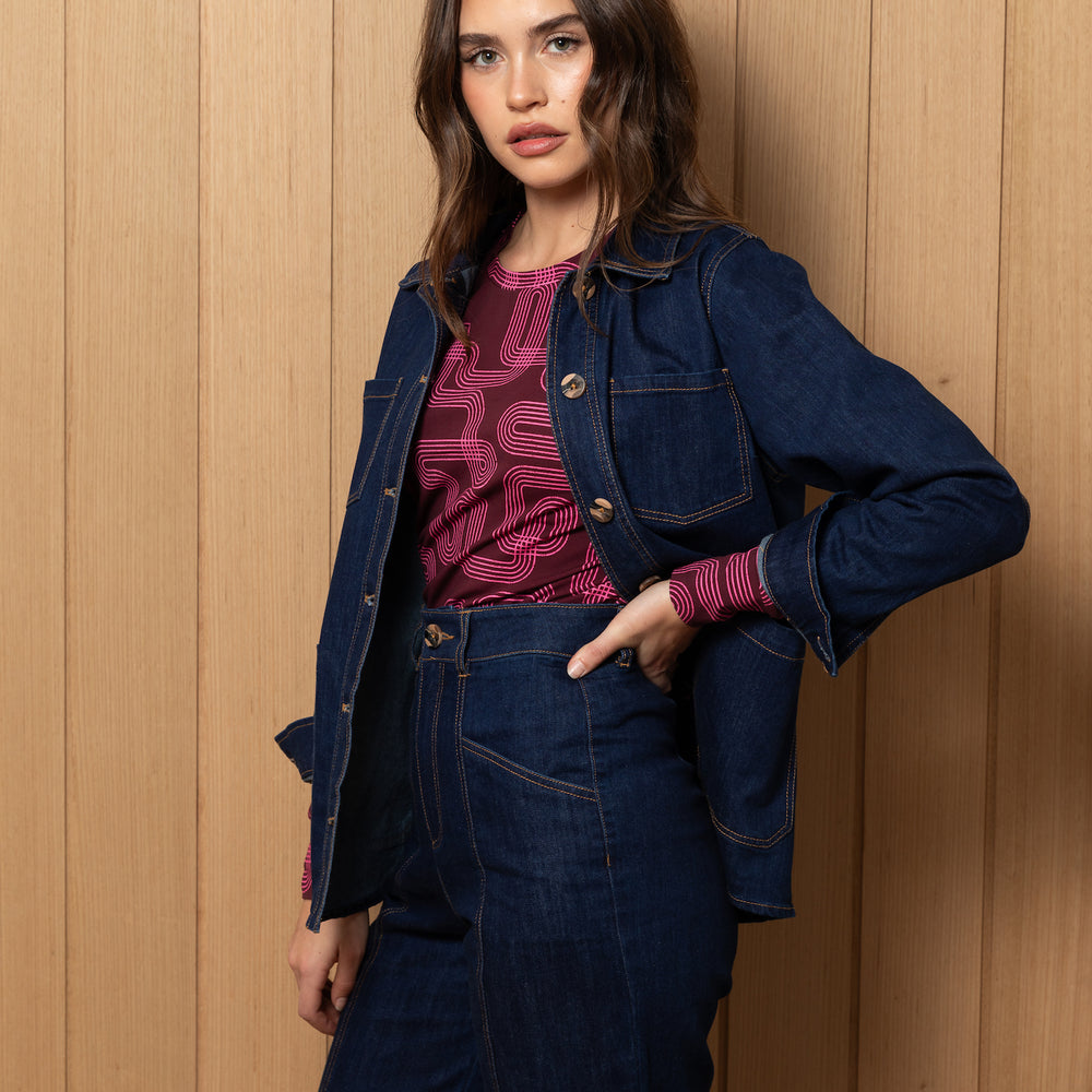 
                      
                        Freestyler Jacket Indigo Denim
                      
                    
