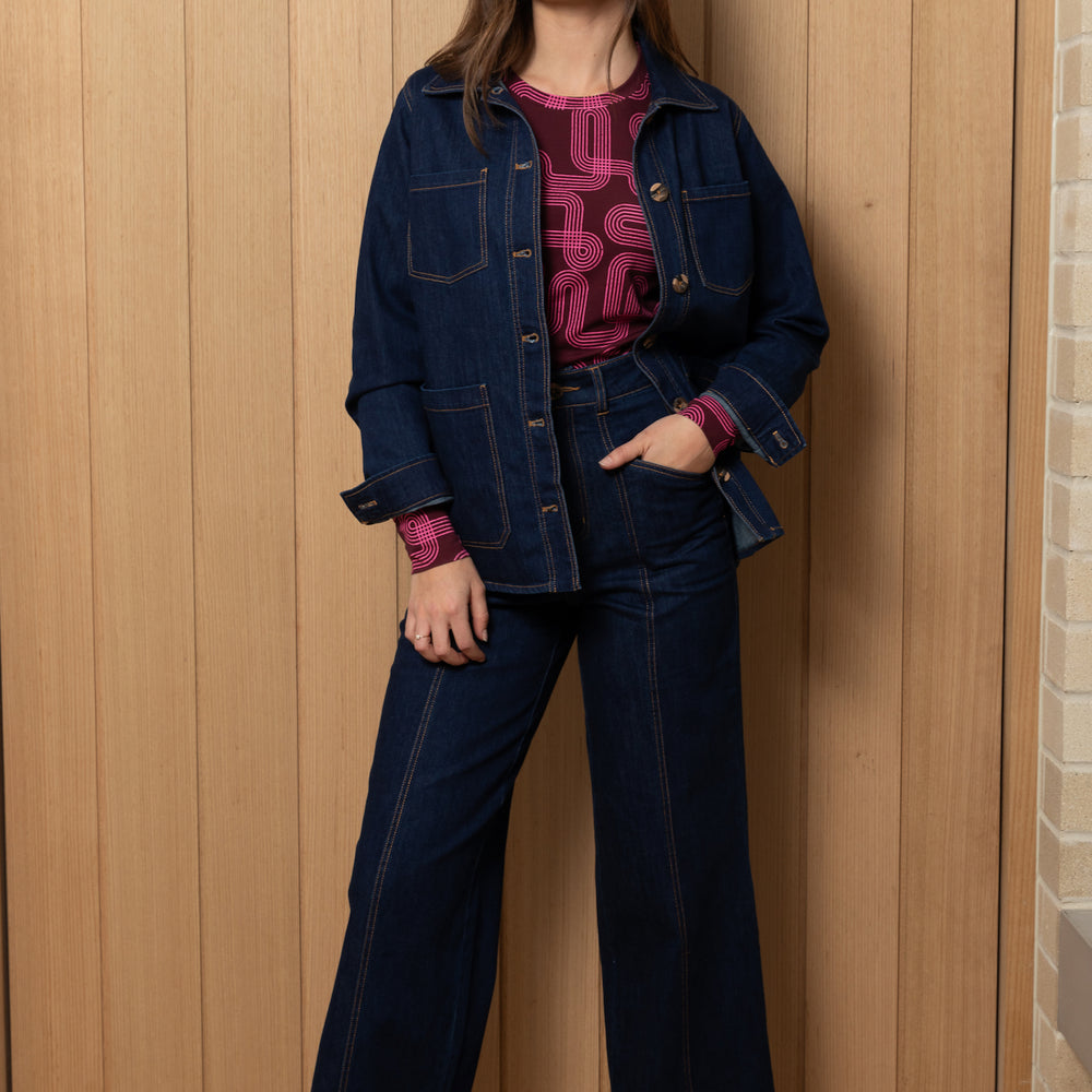 
                      
                        Freestyler Jacket Indigo Denim
                      
                    