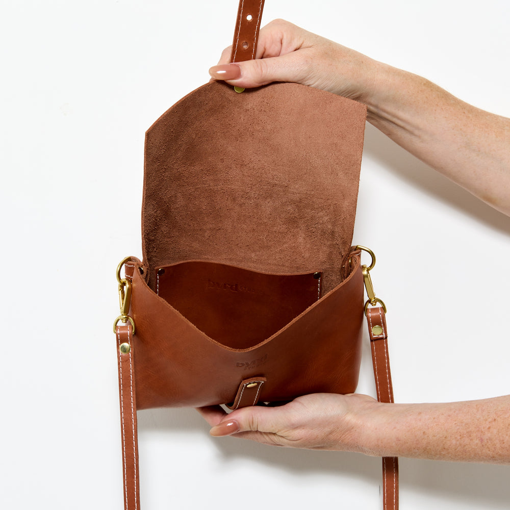 
                      
                        GOOD THING 3 WAYS Sling by Byrd Studio - Toffee Tan Leather
                      
                    