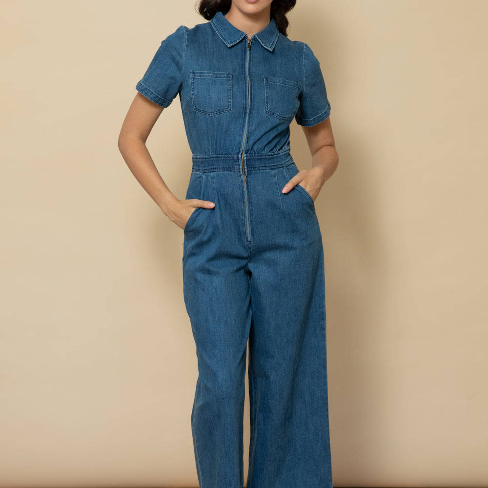 DENIM Freestyler Jumpsuit - VINTAGE WASH