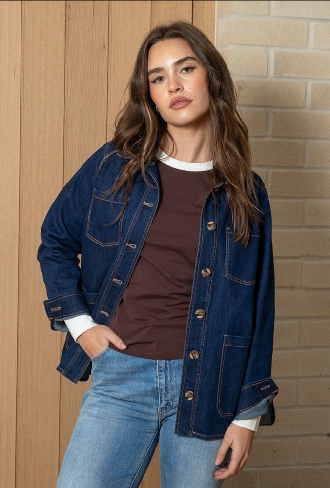 
                      
                        ESPRESSO Ringer Long Sleeve Top
                      
                    