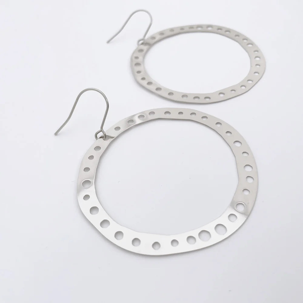 
                      
                        DOTTY HOOP Earrings in Silver
                      
                    