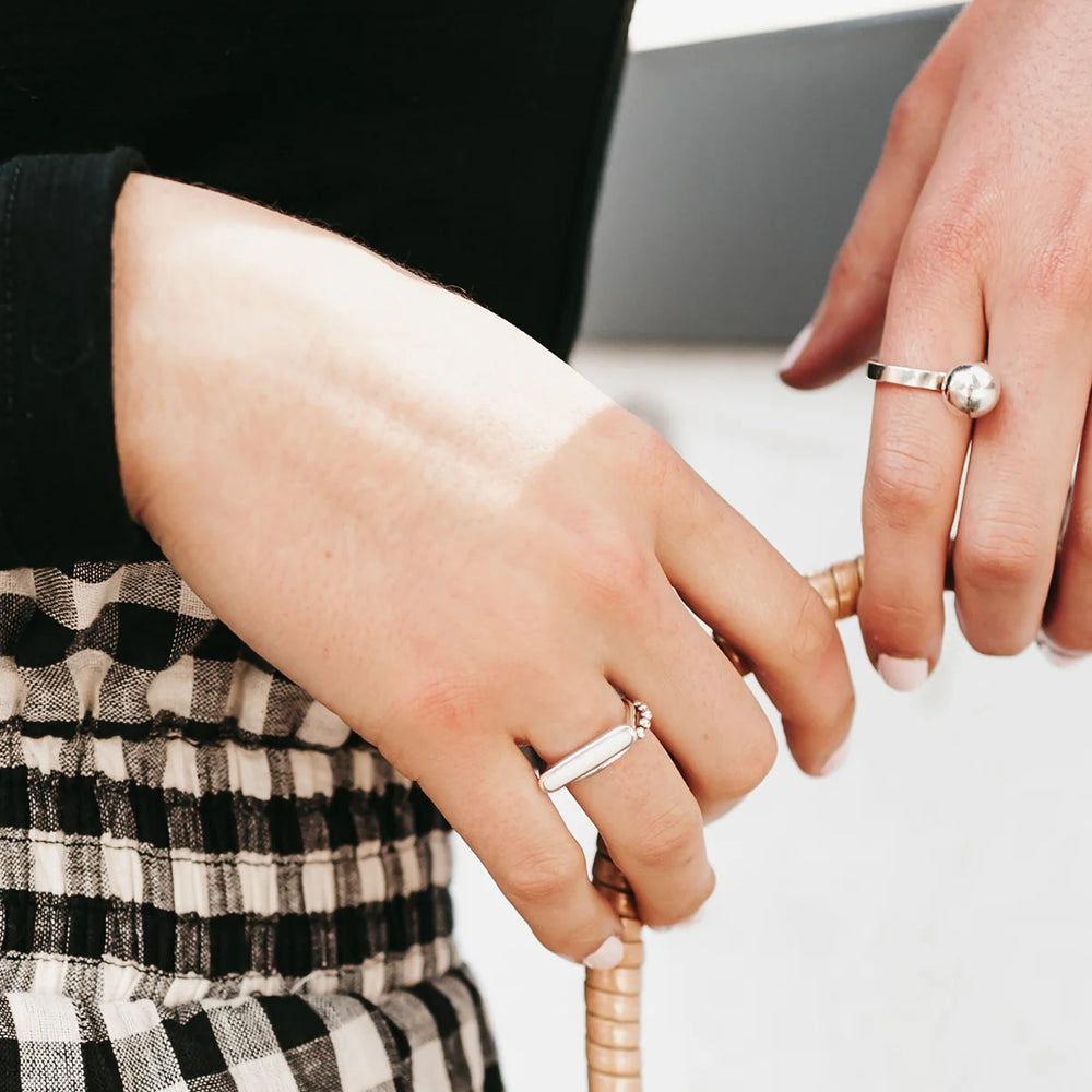 Stacker Rings STERLING SILVER - VARIOUS COLOURS